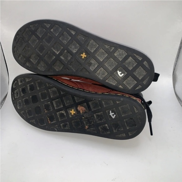 Women’s Dr Martens Maelly Maroon Canvas Eye Ankle Boots Size 6 - Picture 5 of 7